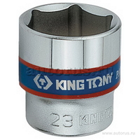 Головка торцевая стандартная шестигранная 3/8, 11 мм KING TONY 333511M